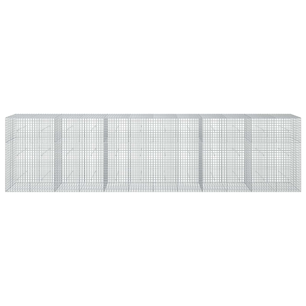 Gabion with 3.5 mm Wire and 5x5 cm Mesh 50x50x150 cm Height 150 cm Thickness 50 cm 50–1000 cm 600 cm