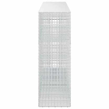 vidaXL Gabion with 3.5 mm Wire and 5x5 cm Mesh 600x50x150 cm 4