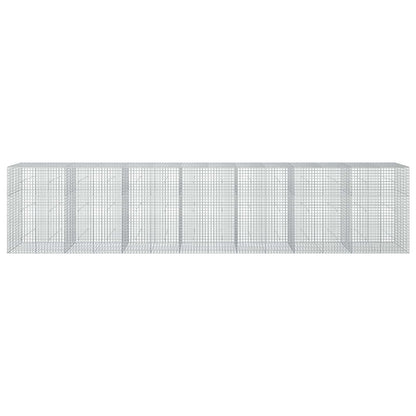 Gabion with 3.5 mm Wire and 5x5 cm Mesh 50x50x150 cm Height 150 cm Thickness 50 cm 50–1000 cm 700 cm