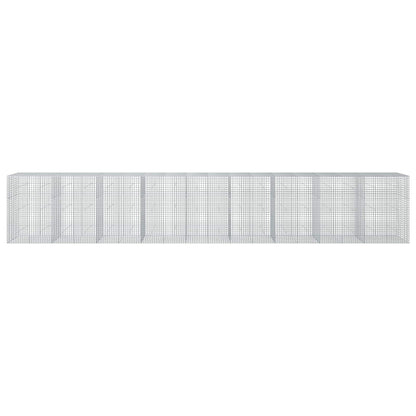 Gabion with 3.5 mm Wire and 5x5 cm Mesh 50x50x150 cm Height 150 cm Thickness 50 cm 50–1000 cm 900 cm
