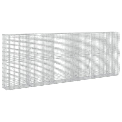 vidaXL Gabion with 3.5 mm Wire and 5x5 cm Mesh 550x50x200 cm 2