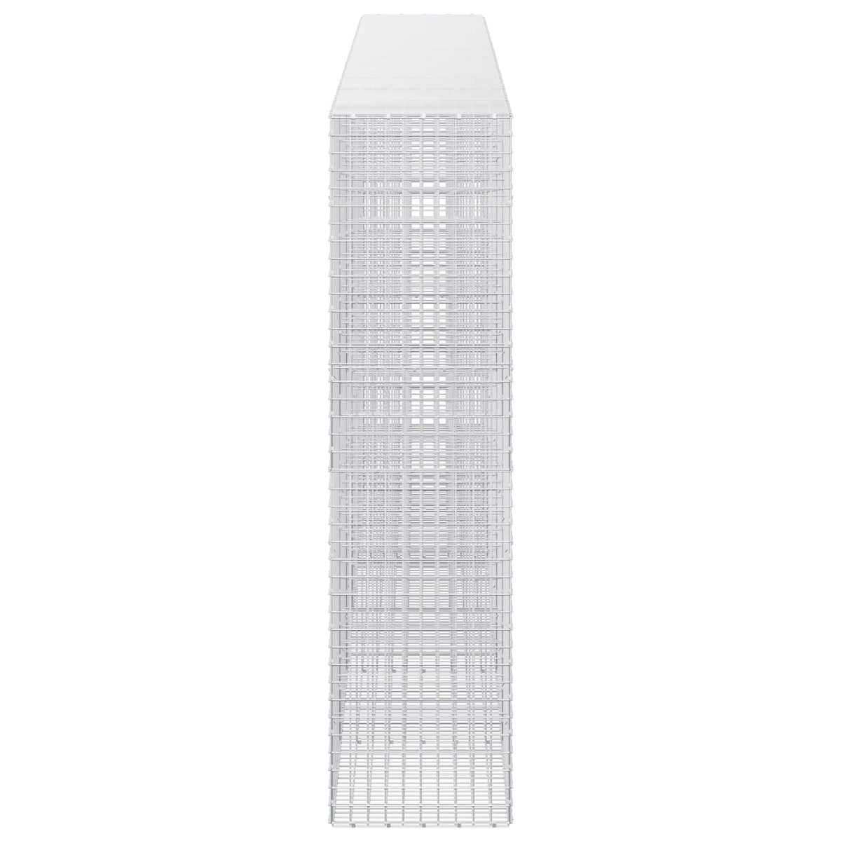 vidaXL Gabion with 3.5 mm Wire and 5x5 cm Mesh 550x50x200 cm 4