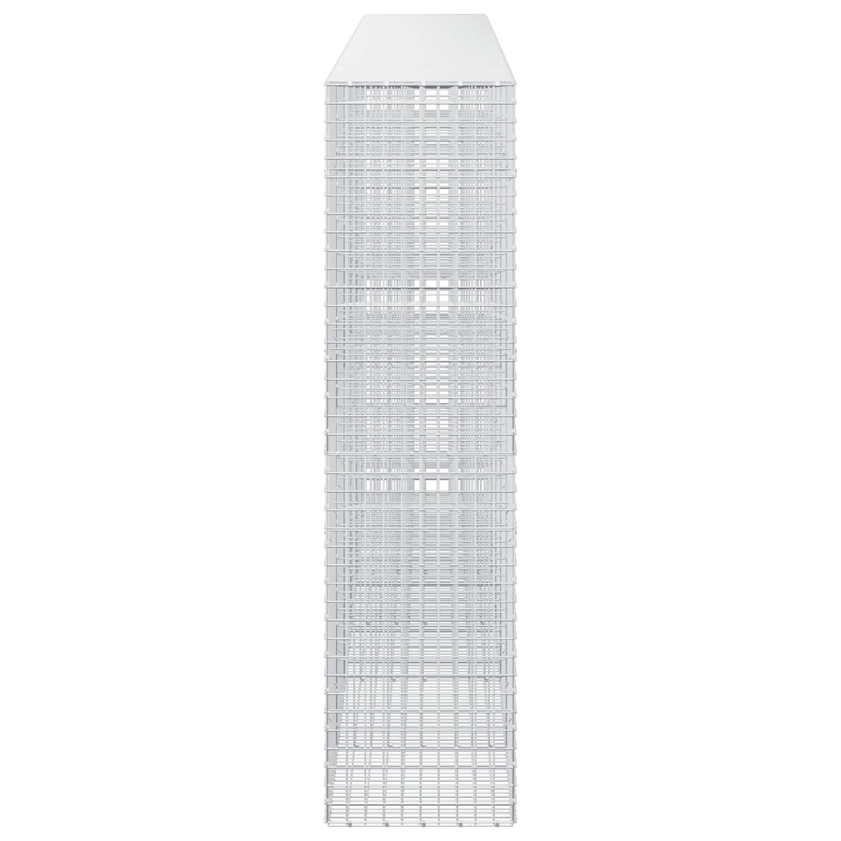 vidaXL Gabion with 3.5 mm Wire and 5x5 cm Mesh 600x50x200 cm 4