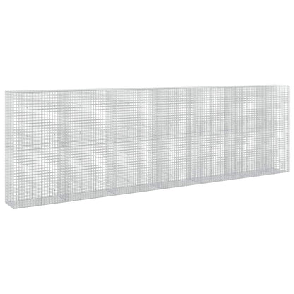 vidaXL Gabion with 3.5 mm Wire and 5x5 cm Mesh 650x50x200 cm 2
