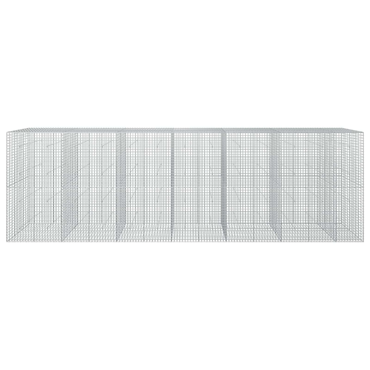 Gabion with 3.5 mm Wire and 5x5 cm Mesh 50x50x200 cm Height 200 cm Thickness 50 cm 50–1000 cm 650 cm