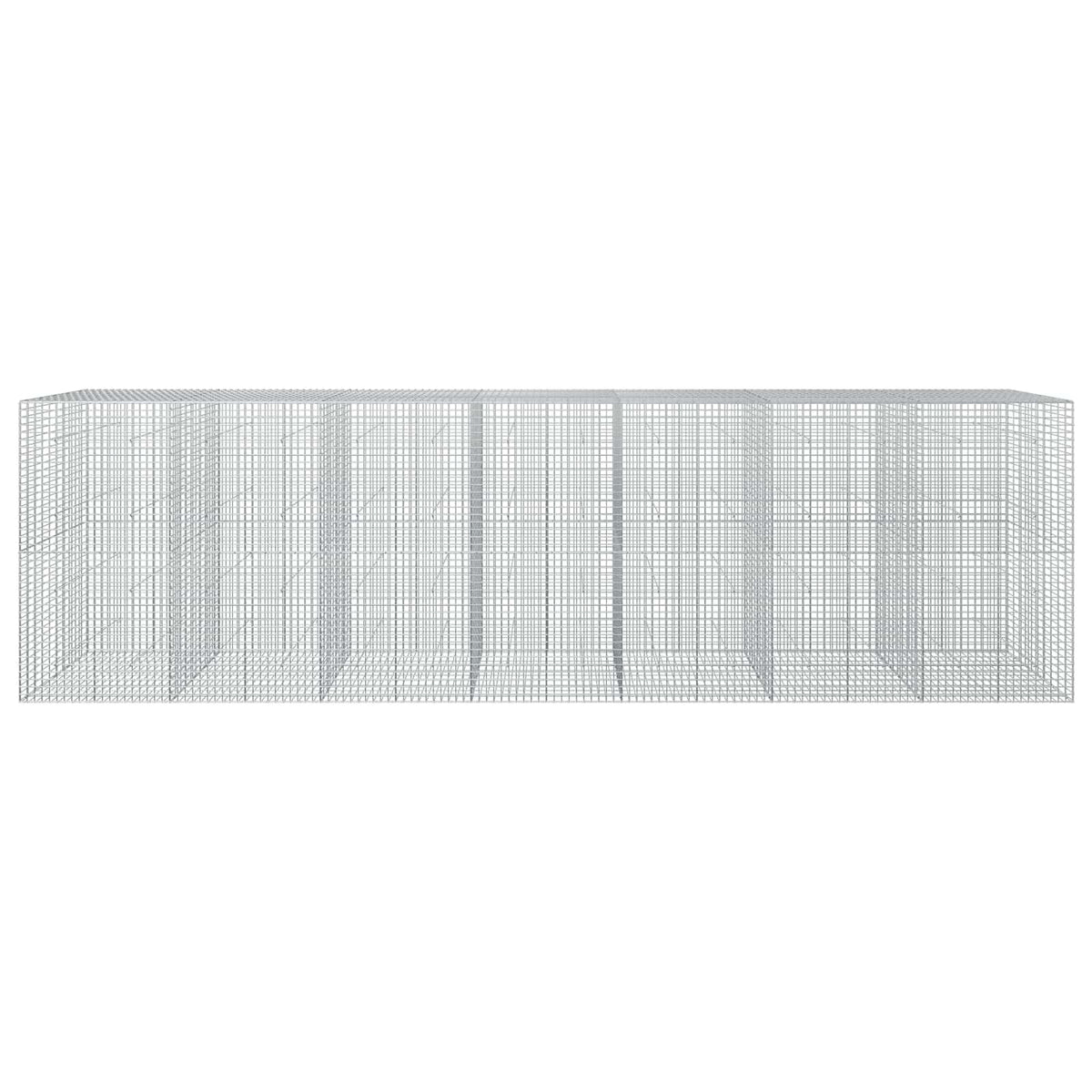 Gabion with 3.5 mm Wire and 5x5 cm Mesh 50x50x200 cm Height 200 cm Thickness 50 cm 50–1000 cm 700 cm