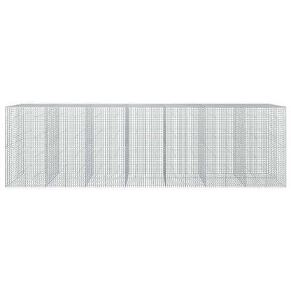 Gabion with 3.5 mm Wire and 5x5 cm Mesh 50x50x200 cm Height 200 cm Thickness 50 cm 50–1000 cm 700 cm