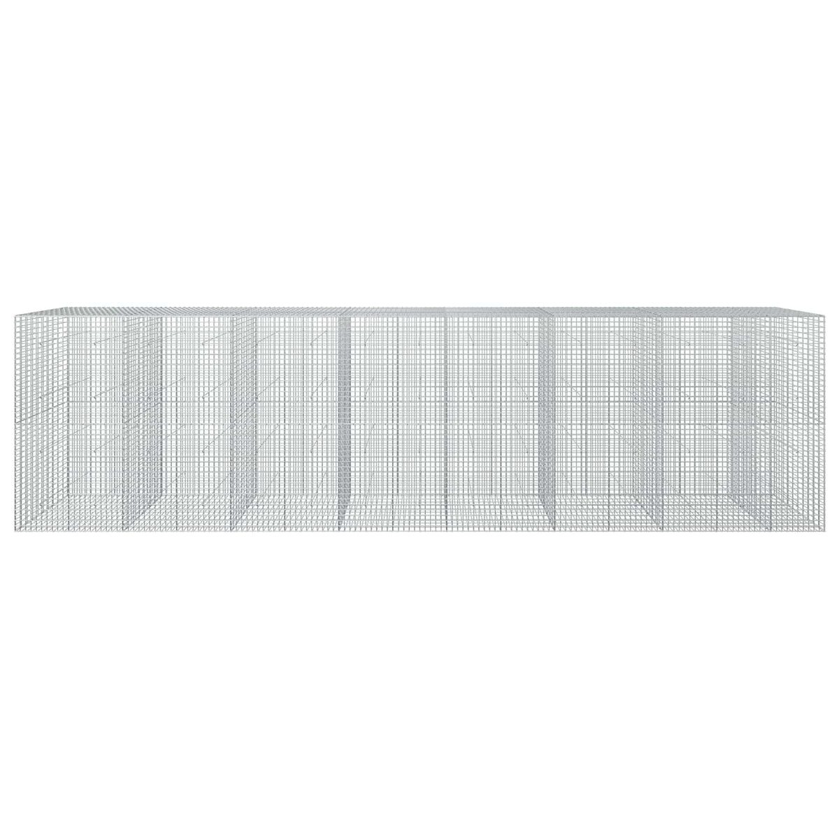 Gabion with 3.5 mm Wire and 5x5 cm Mesh 50x50x200 cm Height 200 cm Thickness 50 cm 50–1000 cm 750 cm