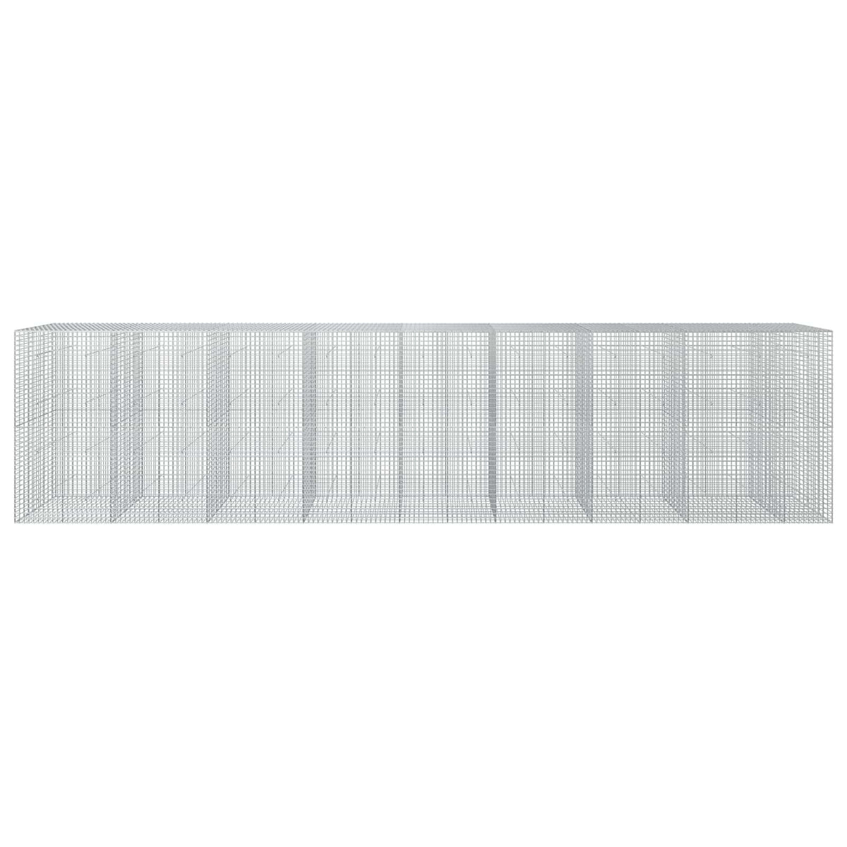 Gabion with 3.5 mm Wire and 5x5 cm Mesh 50x50x200 cm Height 200 cm Thickness 50 cm 50–1000 cm 850 cm
