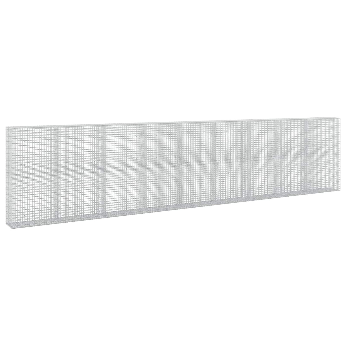 vidaXL Gabion with 3.5 mm Wire and 5x5 cm Mesh 900x50x200 cm 2