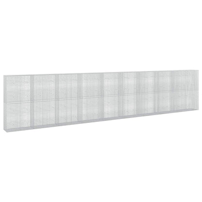 vidaXL Gabion with 3.5 mm Wire and 5x5 cm Mesh 950x50x200 cm 2
