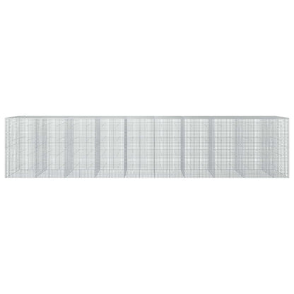 Gabion with 3.5 mm Wire and 5x5 cm Mesh 50x50x200 cm Height 200 cm Thickness 50 cm 50–1000 cm 950 cm