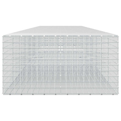 vidaXL Gabion with 3.5 mm Wire and 5x5 cm Mesh 850x100x50 cm 4
