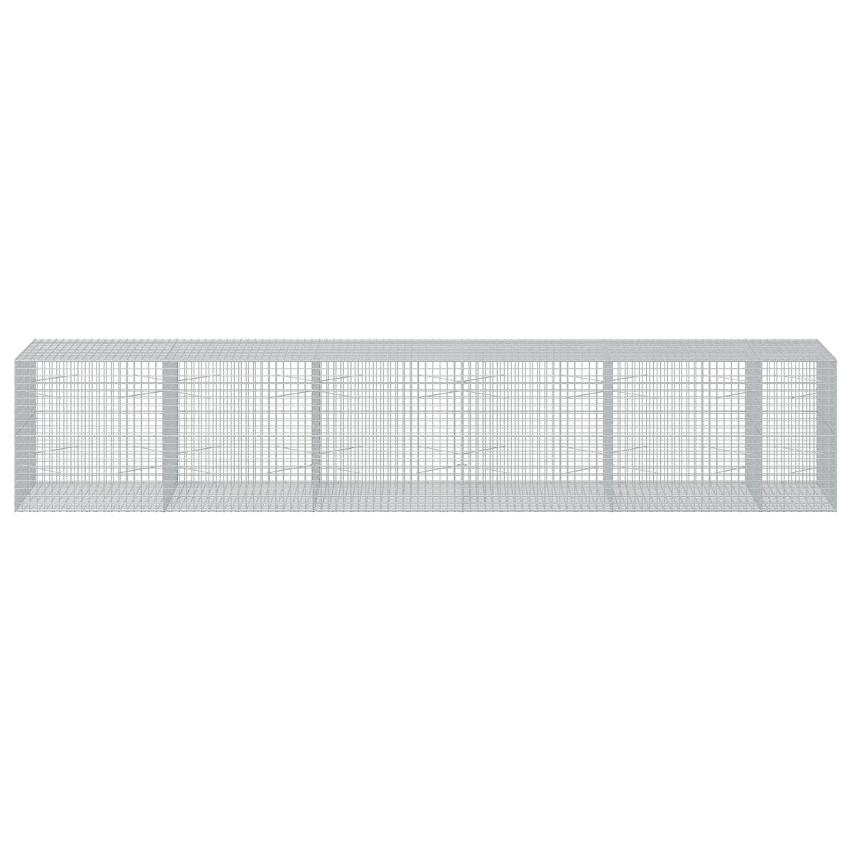 Gabion with 3.5 mm Wire and 5x5 cm Mesh 50x100x100 cm Height 100 cm Thickness 100 cm 50–1000 cm 550 cm