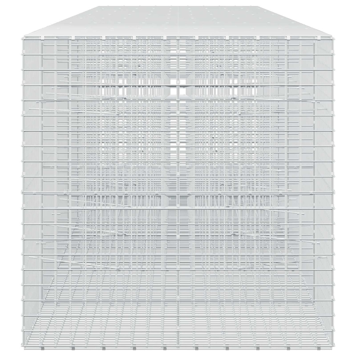 vidaXL Gabion with 3.5 mm Wire and 5x5 cm Mesh 700x100x100 cm 4