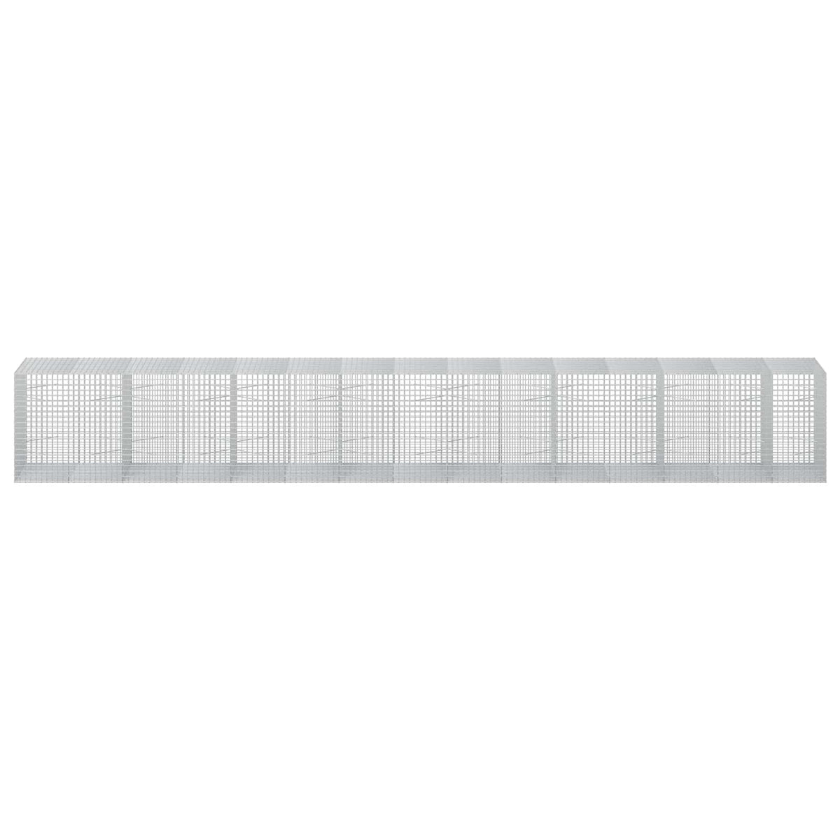 Gabion with 3.5 mm Wire and 5x5 cm Mesh 50x100x100 cm Height 100 cm Thickness 100 cm 50–1000 cm 750 cm
