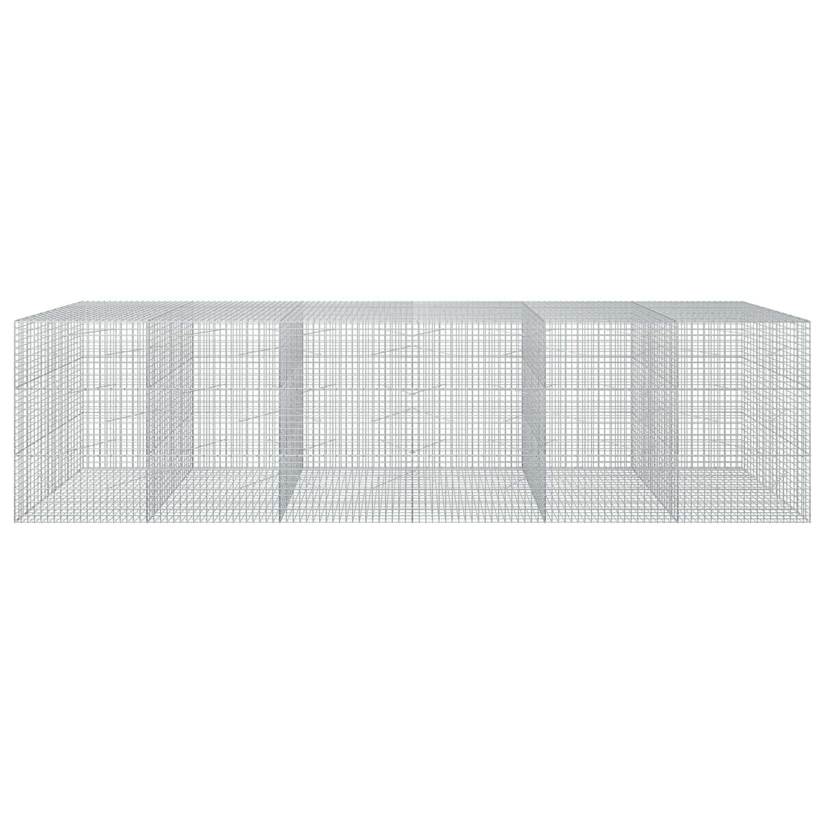Gabion with 3.5 mm Wire and 5x5 cm Mesh 50x100x150 cm Height 150 cm Thickness 100 cm 50–1000 cm 600 cm