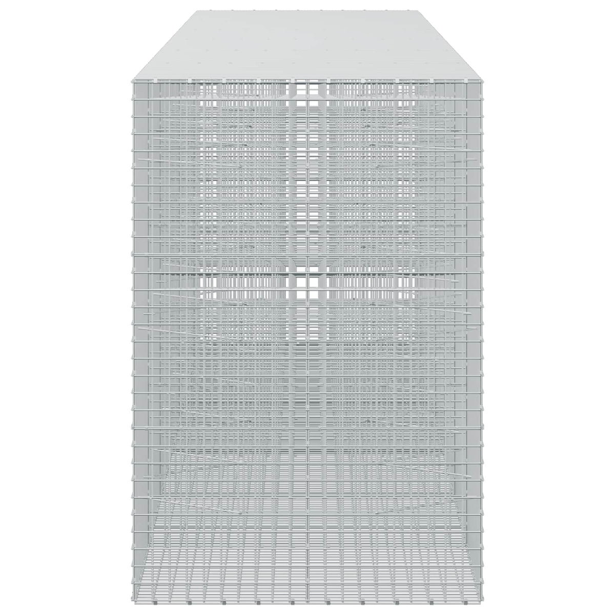 vidaXL Gabion with 3.5 mm Wire and 5x5 cm Mesh 650x100x150 cm 4