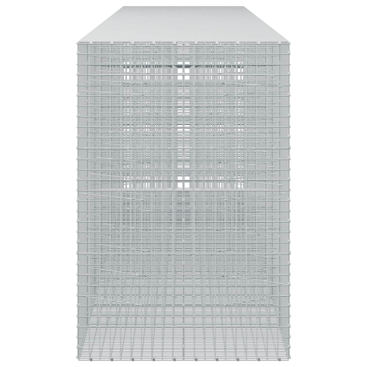 vidaXL Gabion with 3.5 mm Wire and 5x5 cm Mesh 800x100x150 cm 4
