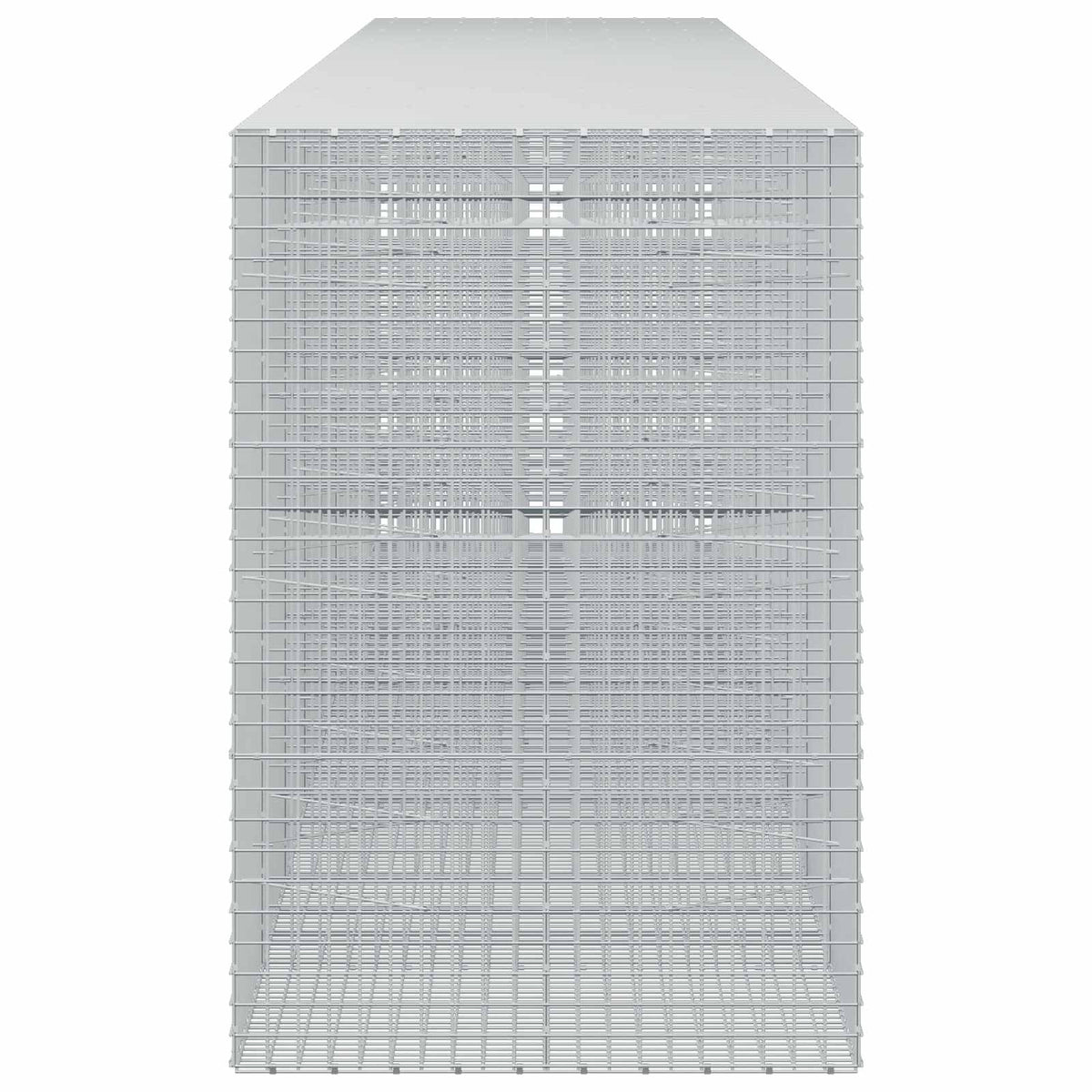 vidaXL Gabion with 3.5 mm Wire and 5x5 cm Mesh 850x100x150 cm 4