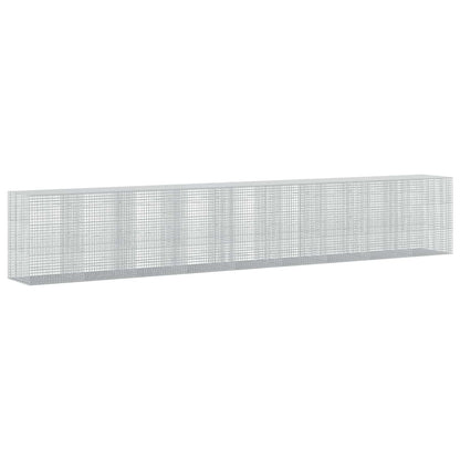 vidaXL Gabion with 3.5 mm Wire and 5x5 cm Mesh 900x100x150 cm 2