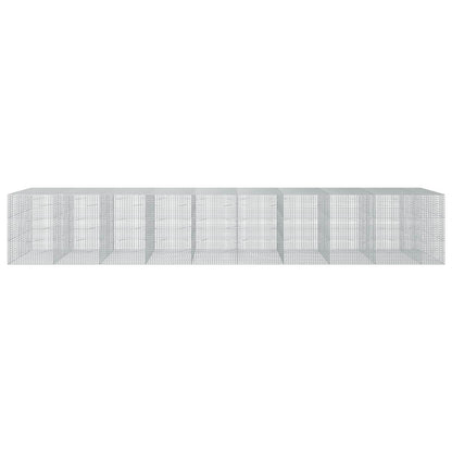 Gabion with 3.5 mm Wire and 5x5 cm Mesh 50x100x150 cm Height 150 cm Thickness 100 cm 50–1000 cm 950 cm