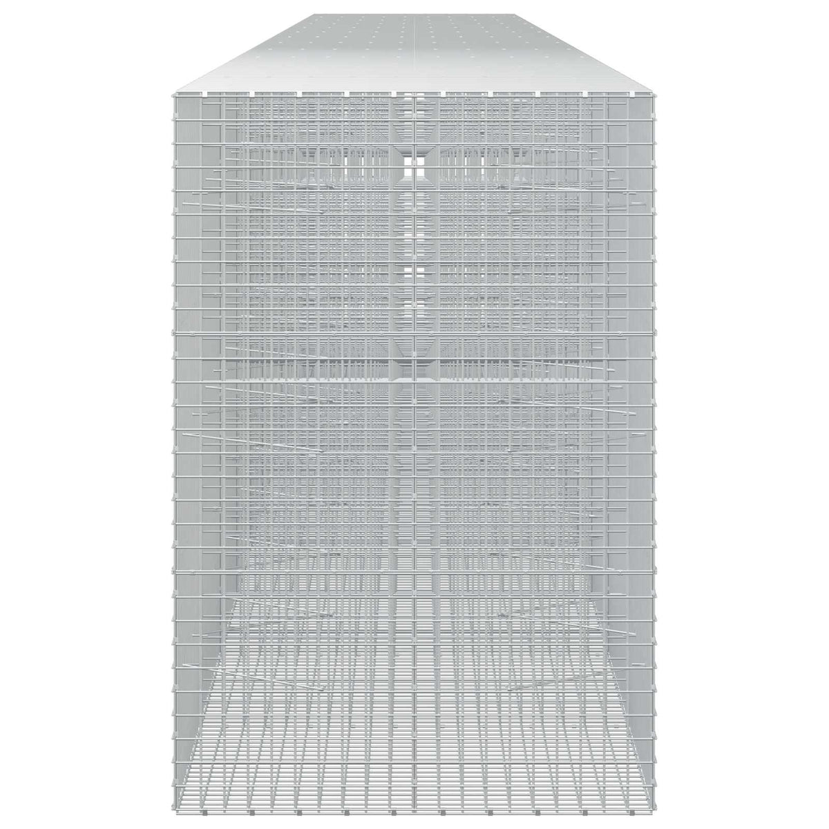 vidaXL Gabion with 3.5 mm Wire and 5x5 cm Mesh 1200x100x150 cm 4