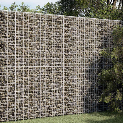 vidaXL Gabion with 3.5 mm Wire and 5x5 cm Mesh 50x100x200 cm