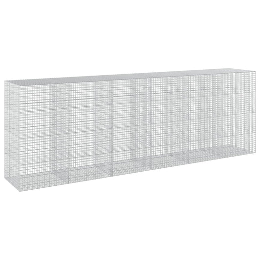 vidaXL Gabion with 3.5 mm Wire and 5x5 cm Mesh 600x100x200 cm 2