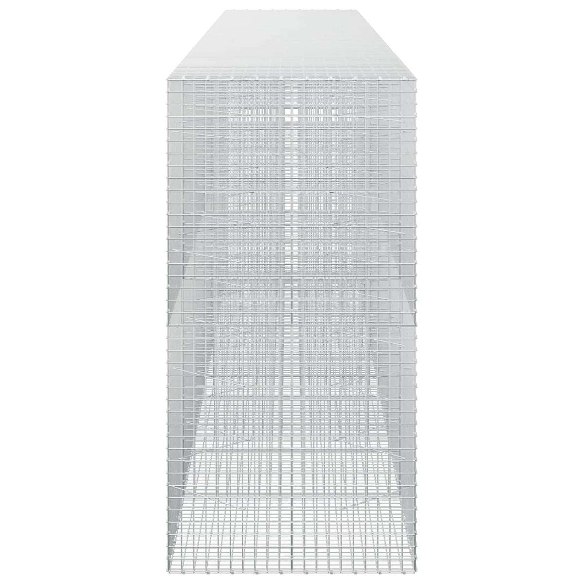 vidaXL Gabion with 3.5 mm Wire and 5x5 cm Mesh 650x100x200 cm 4