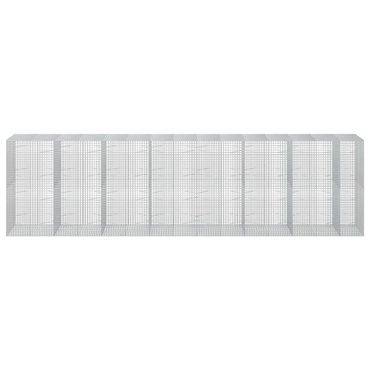 Gabion with 3.5 mm Wire and 5x5 cm Mesh 50x100x200 cm Height 200 cm Thickness 100 cm 50–1000 cm 750 cm