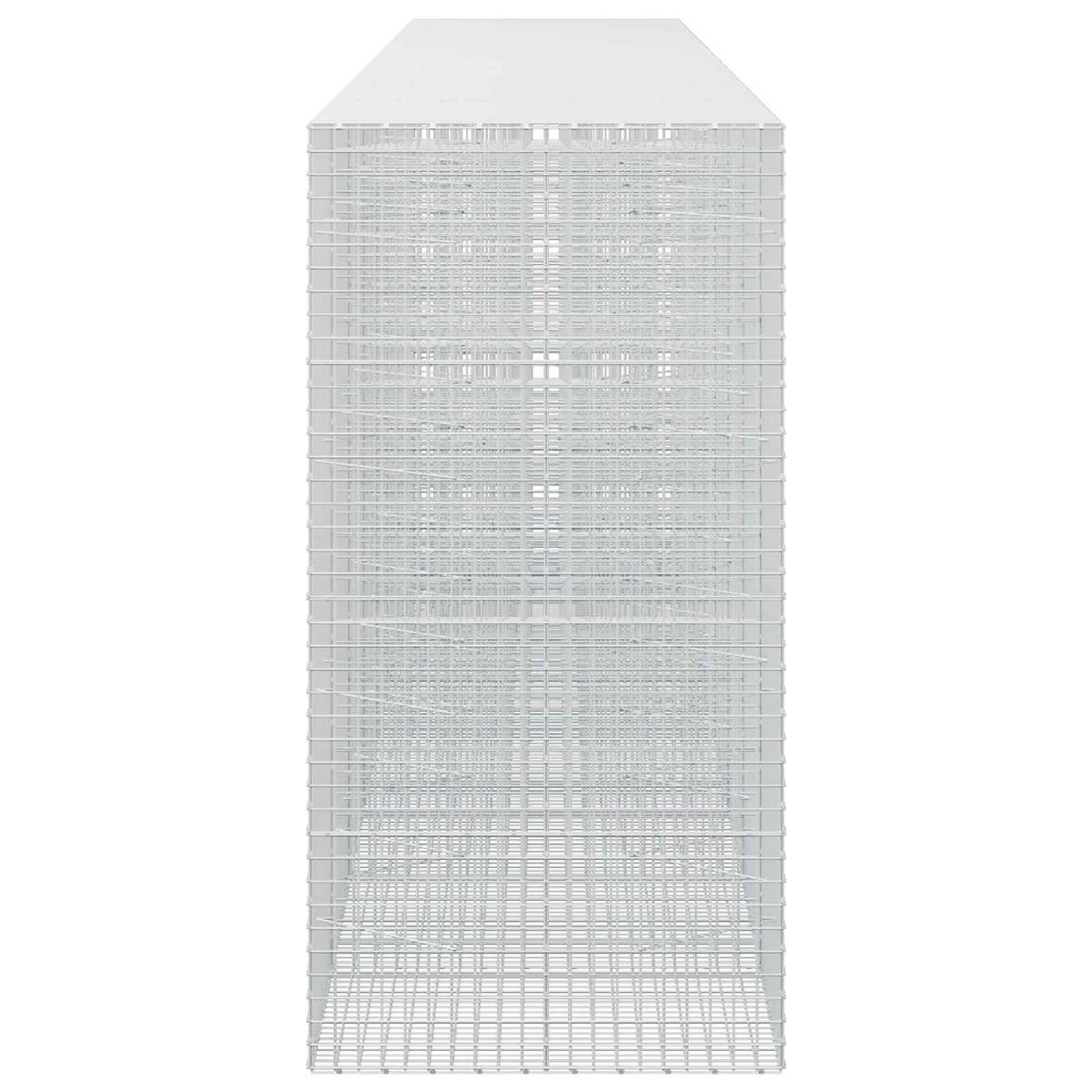 vidaXL Gabion with 3.5 mm Wire and 5x5 cm Mesh 800x100x200 cm 4