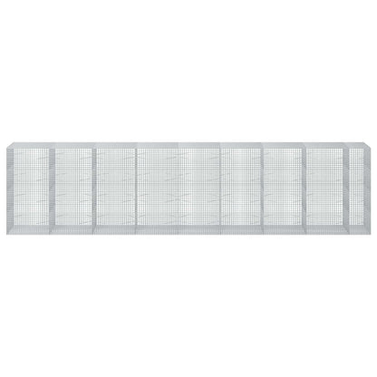 Gabion with 3.5 mm Wire and 5x5 cm Mesh 50x100x200 cm Height 200 cm Thickness 100 cm 50–1000 cm 850 cm