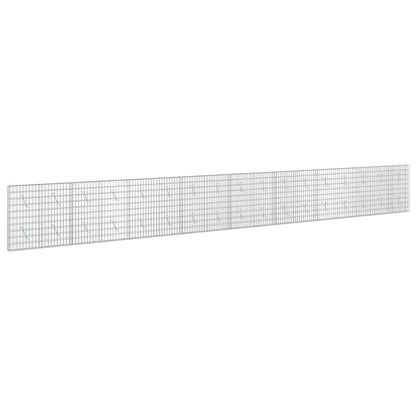 Gabion with 3.5 mm Wire and 5x10 cm Mesh 50x10x100 cm Height 100 cm Thickness 10 cm 50–1000 cm 850 cm