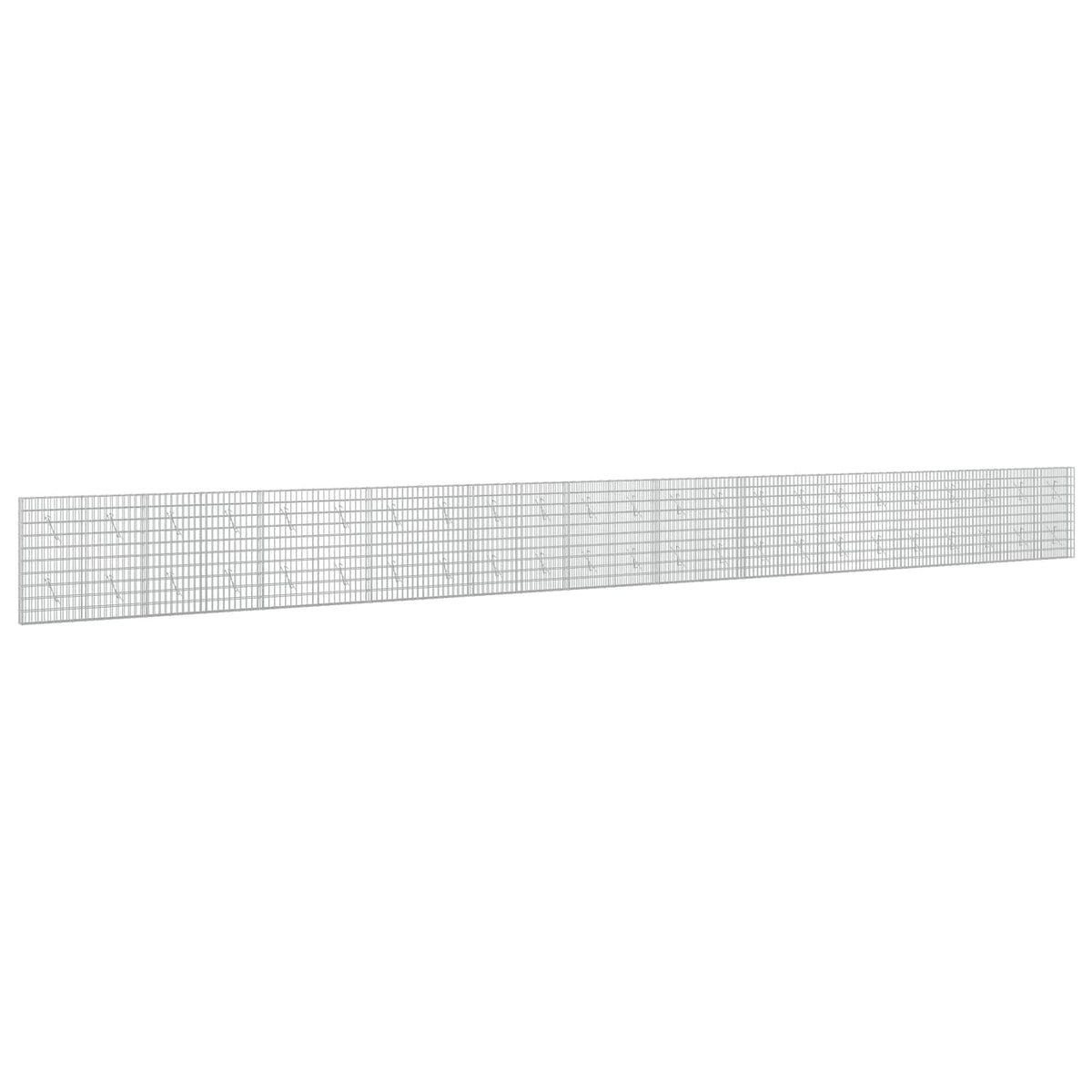 Gabion with 3.5 mm Wire and 5x10 cm Mesh 1050x10x100 cm Height 100 cm Thickness 10 cm 1050–1200 cm 1150 cm