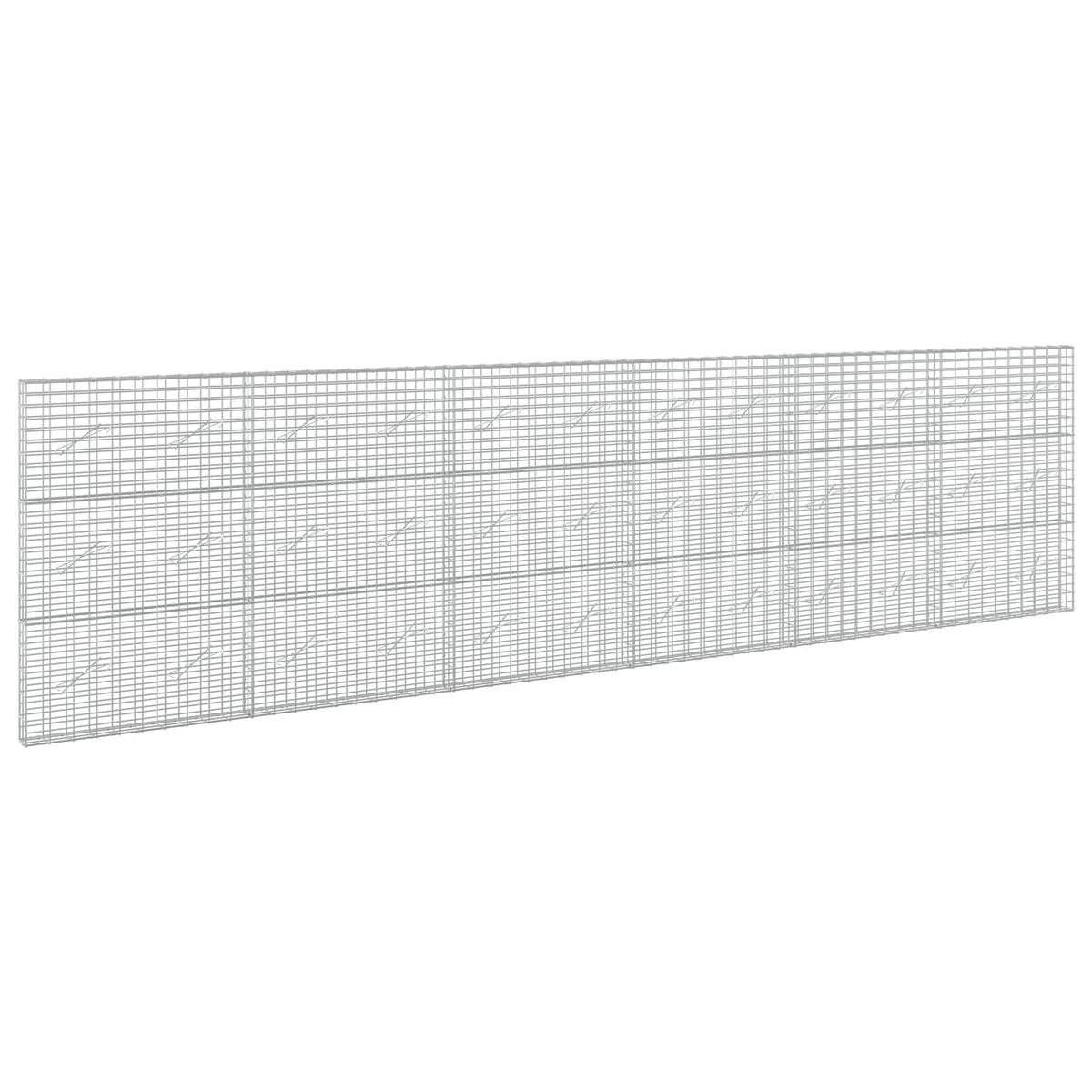Gabion with 3.5 mm Wire and 5x10 cm Mesh 50x10x150 cm Height 150 cm Thickness 10 cm 50–1000 cm 600 cm