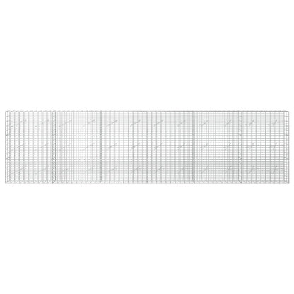 Gabion with 3.5 mm Wire and 5x10 cm Mesh 50x10x150 cm Height 150 cm Thickness 10 cm 50–1000 cm 600 cm