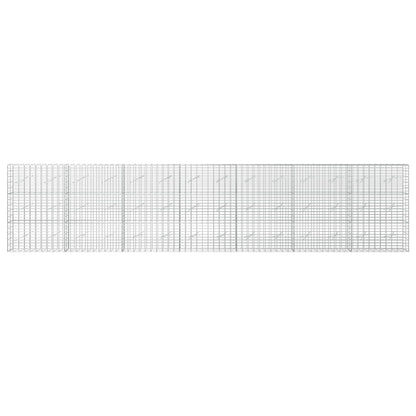 Gabion with 3.5 mm Wire and 5x10 cm Mesh 50x10x150 cm Height 150 cm Thickness 10 cm 50–1000 cm 700 cm