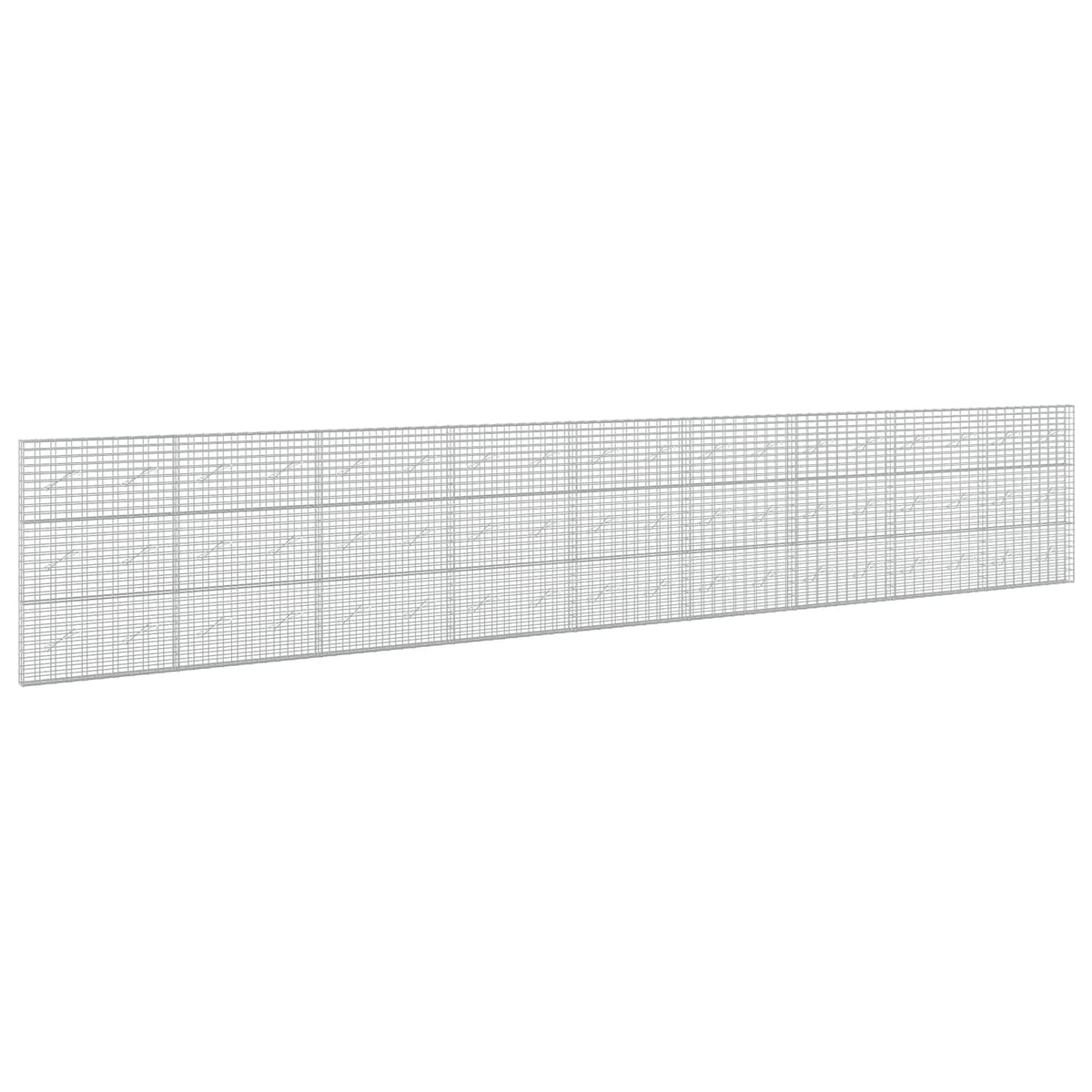 Gabion with 3.5 mm Wire and 5x10 cm Mesh 50x10x150 cm Height 150 cm Thickness 10 cm 50–1000 cm 900 cm