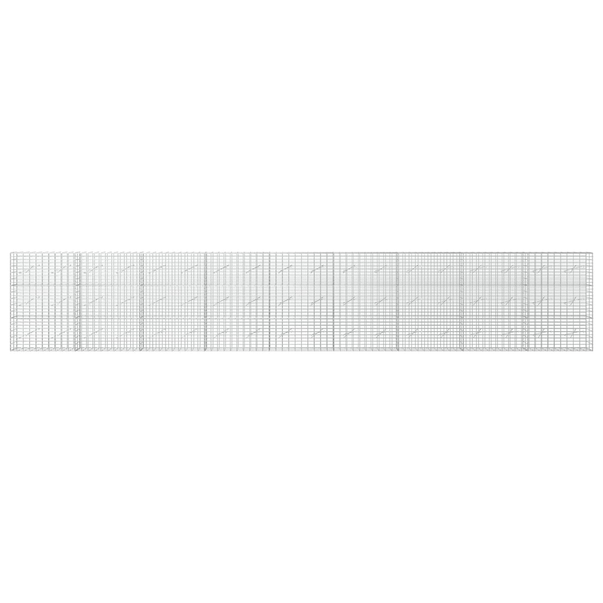 Gabion with 3.5 mm Wire and 5x10 cm Mesh 50x10x150 cm Height 150 cm Thickness 10 cm 50–1000 cm 900 cm
