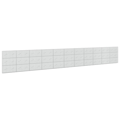 vidaXL Gabion with 3.5 mm Wire and 5x10 cm Mesh 1100x10x150 cm 2