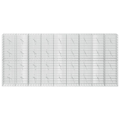 Gabion with 3.5 mm Wire and 5x10 cm Mesh 50x10x200 cm Height 200 cm Thickness 10 cm 50–1000 cm 450 cm