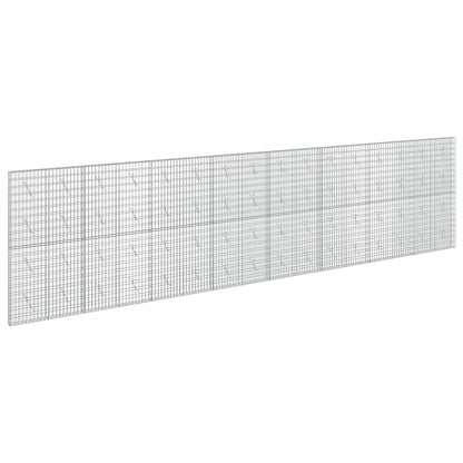 Gabion with 3.5 mm Wire and 5x10 cm Mesh 50x10x200 cm Height 200 cm Thickness 10 cm 50–1000 cm 800 cm