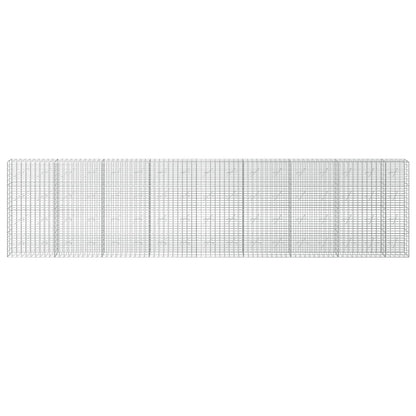 Gabion with 3.5 mm Wire and 5x10 cm Mesh 50x10x200 cm Height 200 cm Thickness 10 cm 50–1000 cm 850 cm