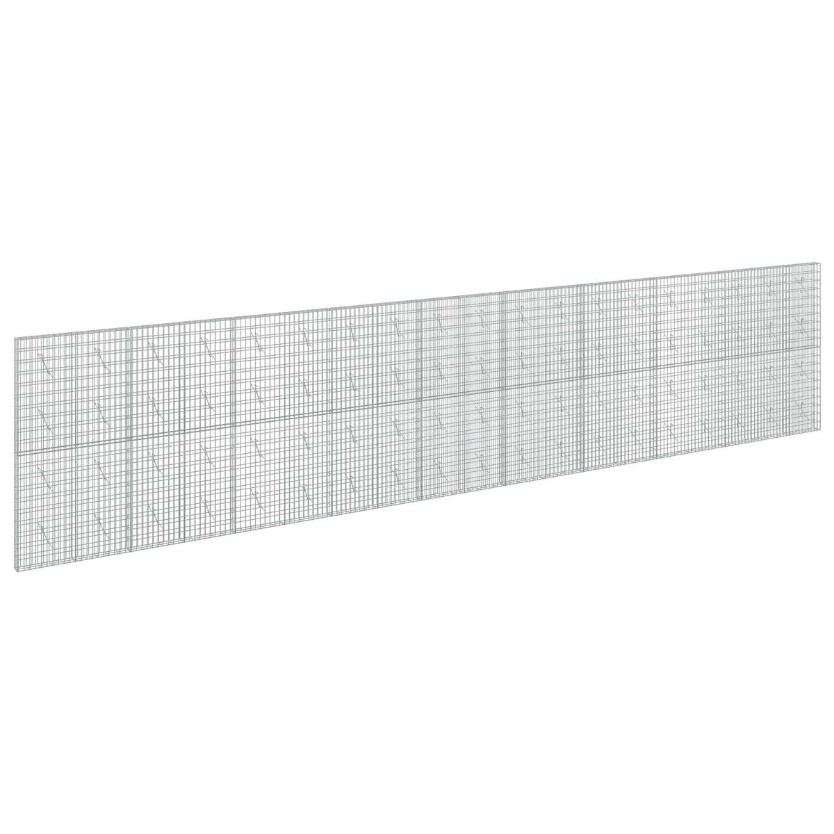 Gabion with 3.5 mm Wire and 5x10 cm Mesh 50x10x200 cm Height 200 cm Thickness 10 cm 50–1000 cm 950 cm