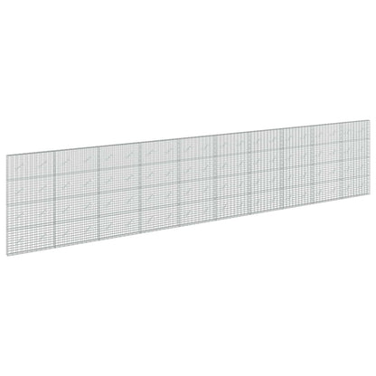 Gabion with 3.5 mm Wire and 5x10 cm Mesh 50x10x200 cm Height 200 cm Thickness 10 cm 50–1000 cm 1000 cm