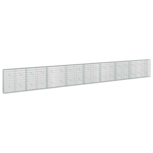 Gabion with 3.5 mm Wire and 5x10 cm Mesh 50x20x100 cm Height 100 cm Thickness 20 cm 50–1000 cm 850 cm