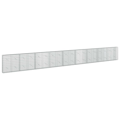 Gabion with 3.5 mm Wire and 5x10 cm Mesh 50x20x100 cm Height 100 cm Thickness 20 cm 50–1000 cm 900 cm