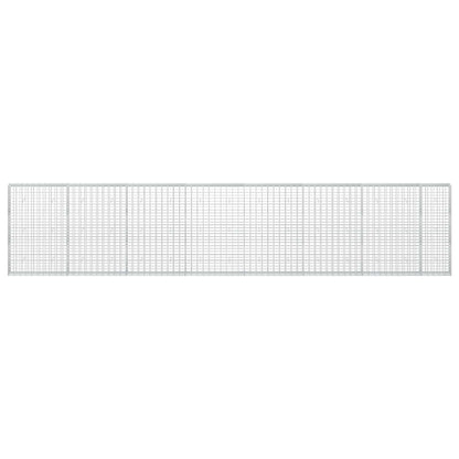 vidaXL Gabion with 3.5 mm Wire and 5x10 cm Mesh 750x30x150 cm 3