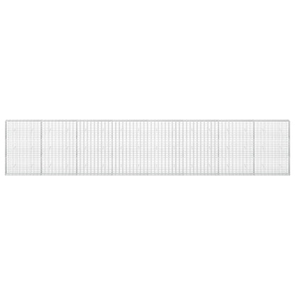 vidaXL Gabion with 3.5 mm Wire and 5x10 cm Mesh 800x30x150 cm 3